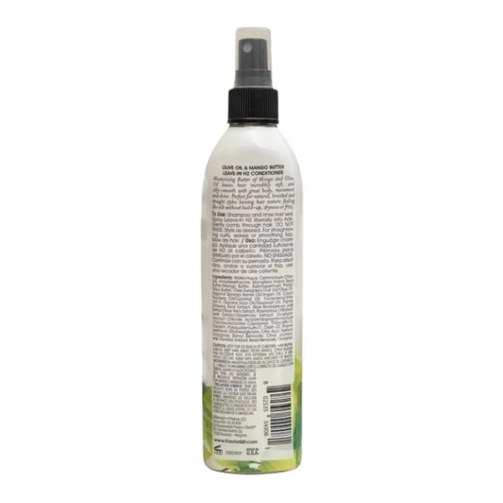 Elasta QP Olive Oil & Mango Butter Leave-In H2 Conditioner 8 oz Spray